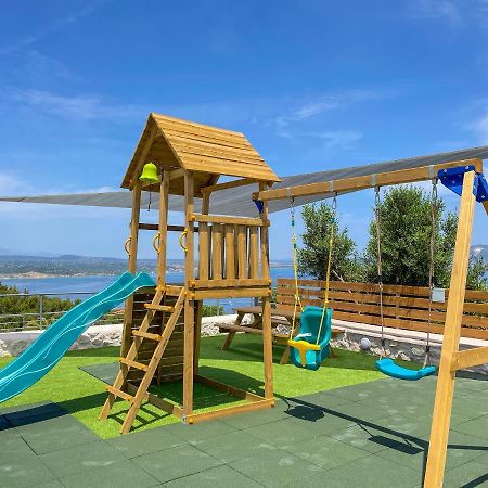 Villa Despina - Marathia View Private Luxury Villa Marathias  ภายนอก รูปภาพ