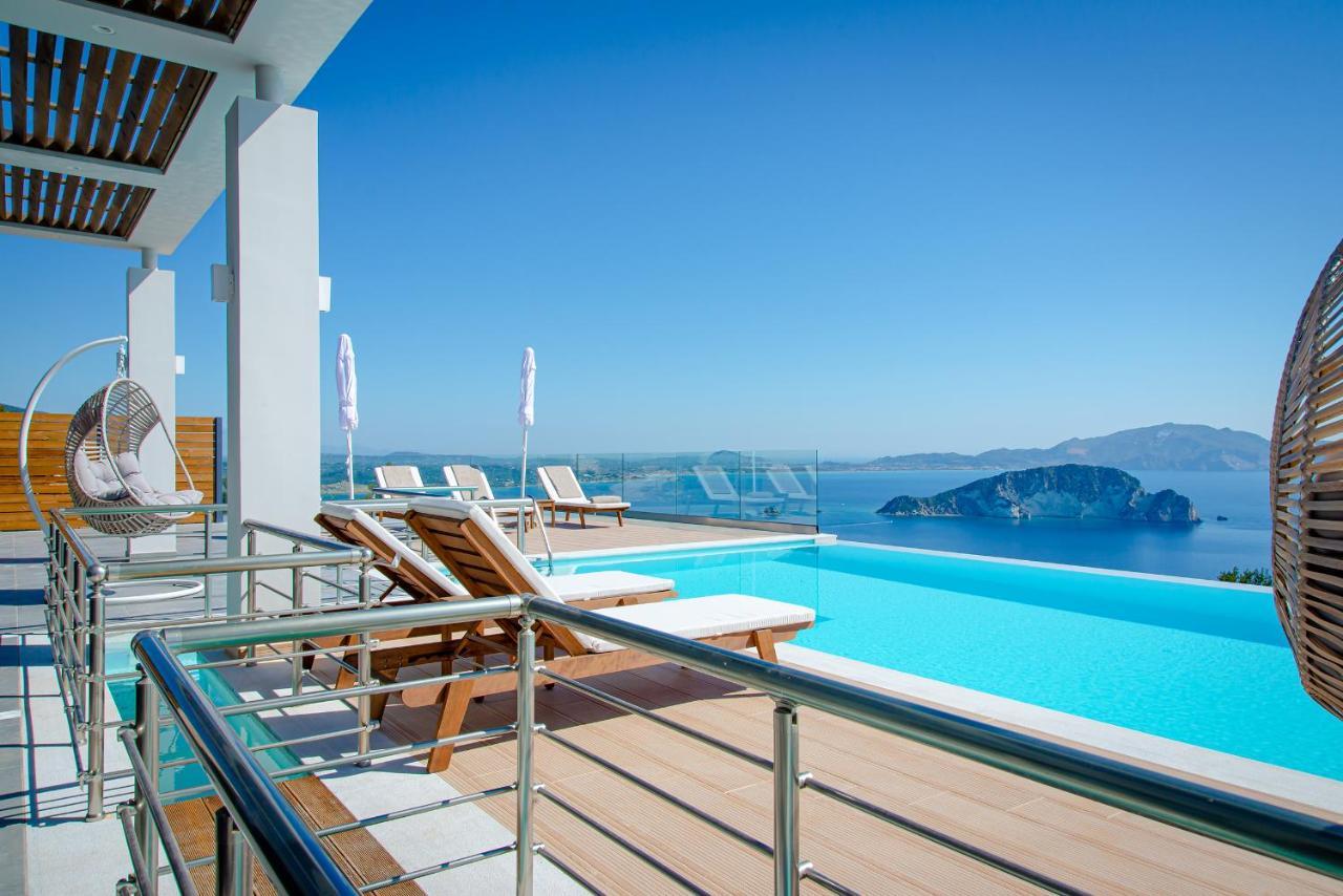 Villa Despina - Marathia View Private Luxury Villa Marathias  ภายนอก รูปภาพ