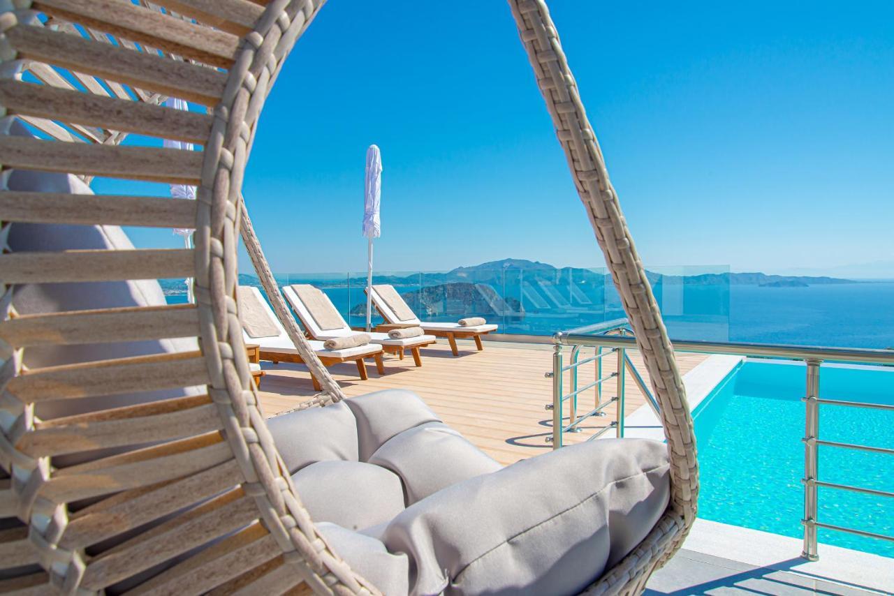 Villa Despina - Marathia View Private Luxury Villa Marathias  ภายนอก รูปภาพ
