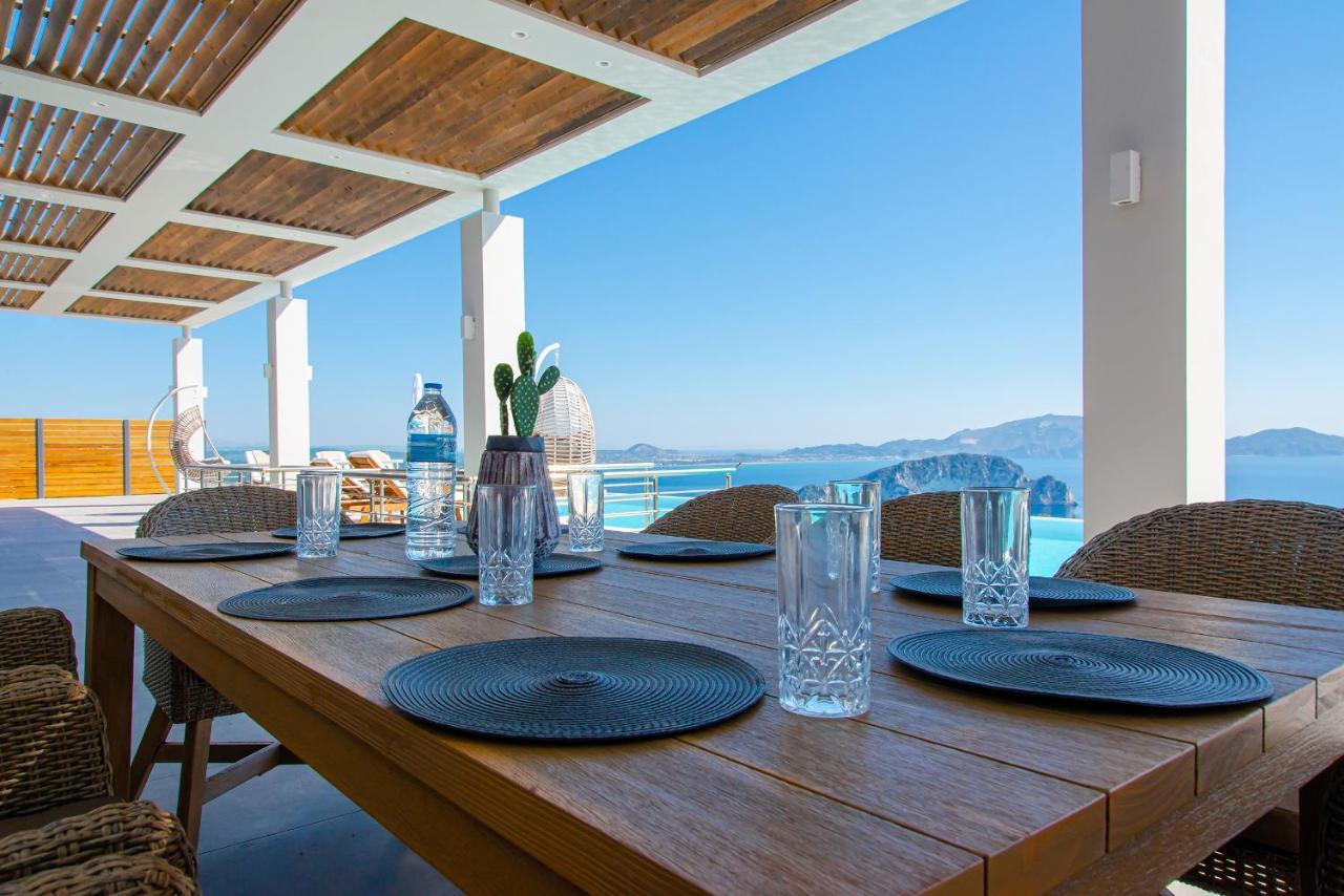 Villa Despina - Marathia View Private Luxury Villa Marathias  ภายนอก รูปภาพ
