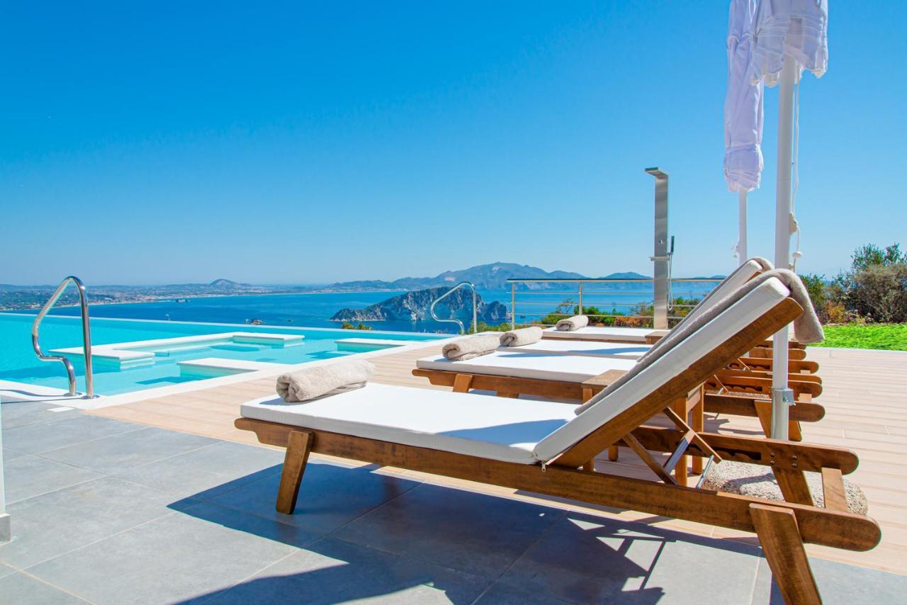 Villa Despina - Marathia View Private Luxury Villa Marathias  ภายนอก รูปภาพ