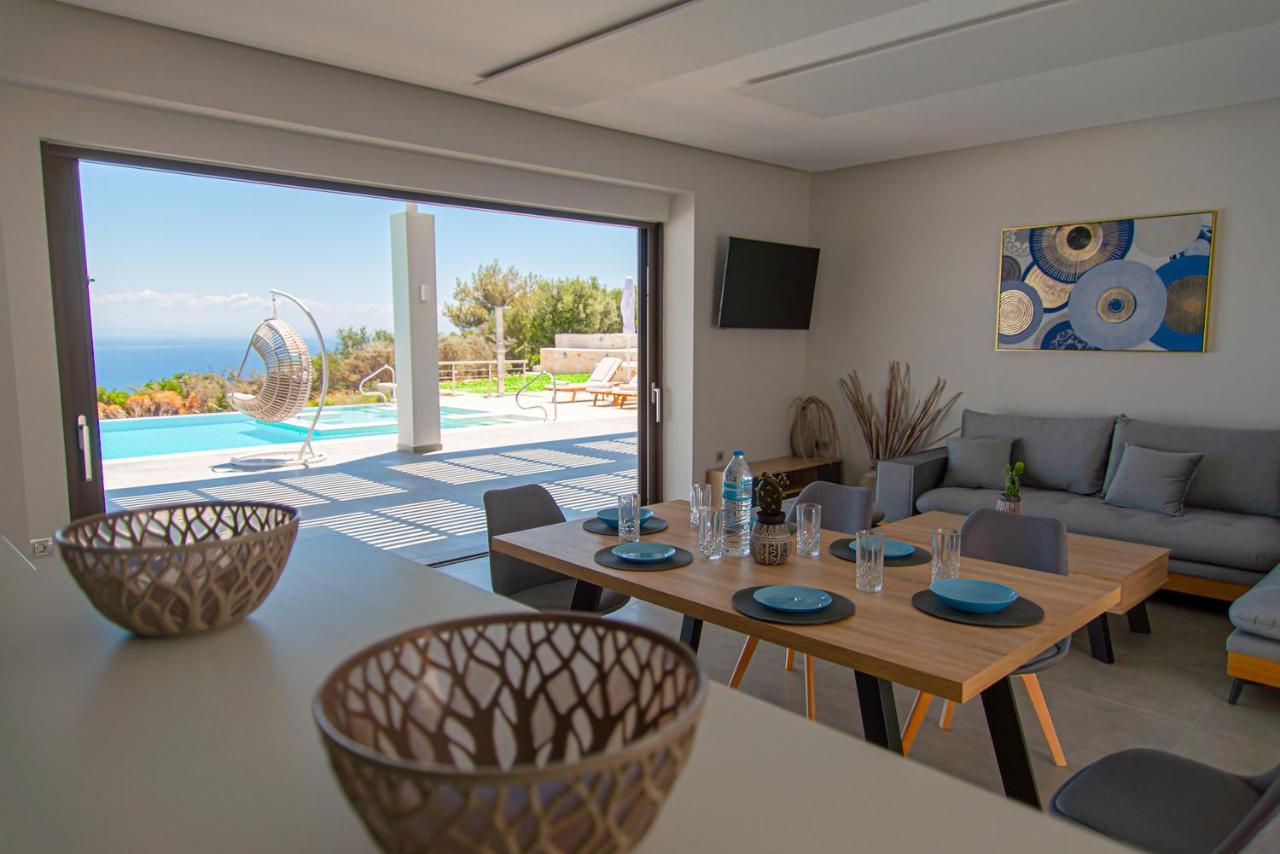 Villa Despina - Marathia View Private Luxury Villa Marathias  ภายนอก รูปภาพ