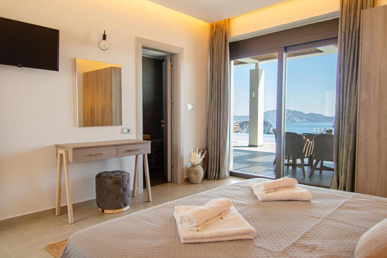 Villa Despina - Marathia View Private Luxury Villa Marathias  ภายนอก รูปภาพ