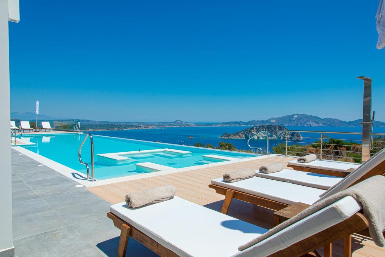 Villa Despina - Marathia View Private Luxury Villa Marathias  ภายนอก รูปภาพ