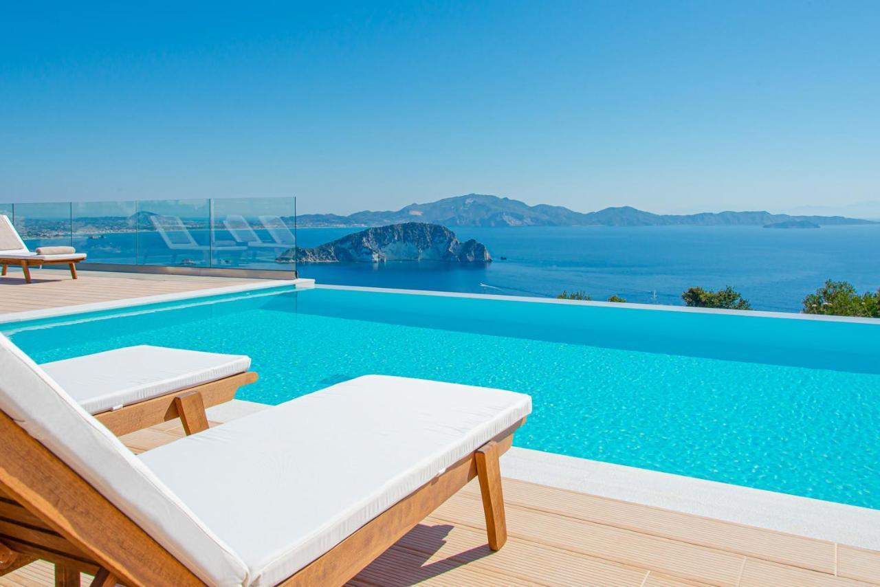 Villa Despina - Marathia View Private Luxury Villa Marathias  ภายนอก รูปภาพ