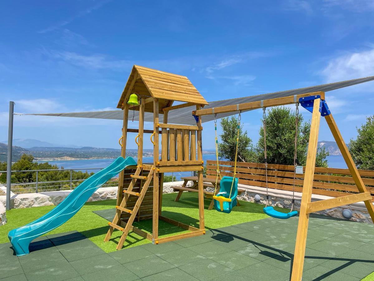 Villa Despina - Marathia View Private Luxury Villa Marathias  ภายนอก รูปภาพ
