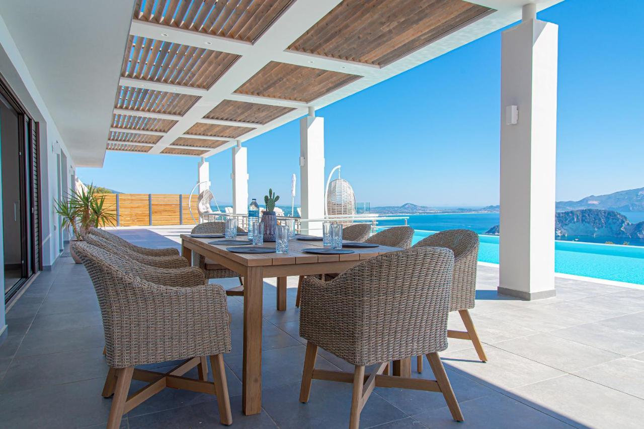 Villa Despina - Marathia View Private Luxury Villa Marathias  ภายนอก รูปภาพ